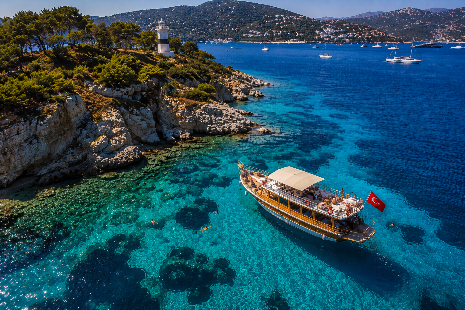 Bodrum Boat Tour Aegean Sea