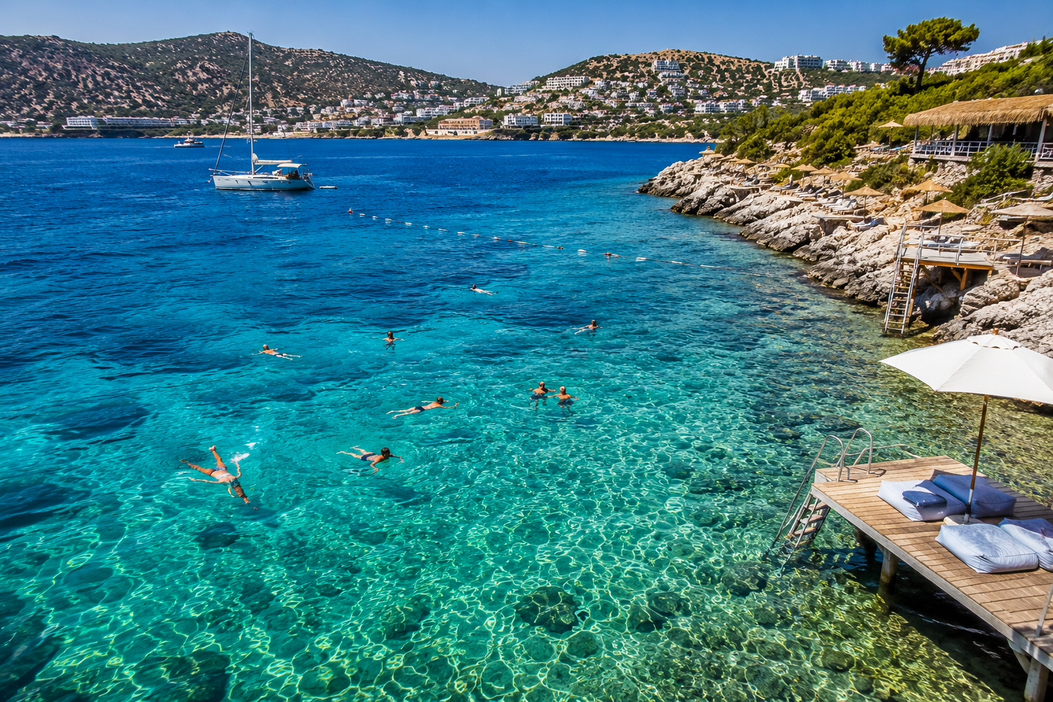 Swimming Bodrum