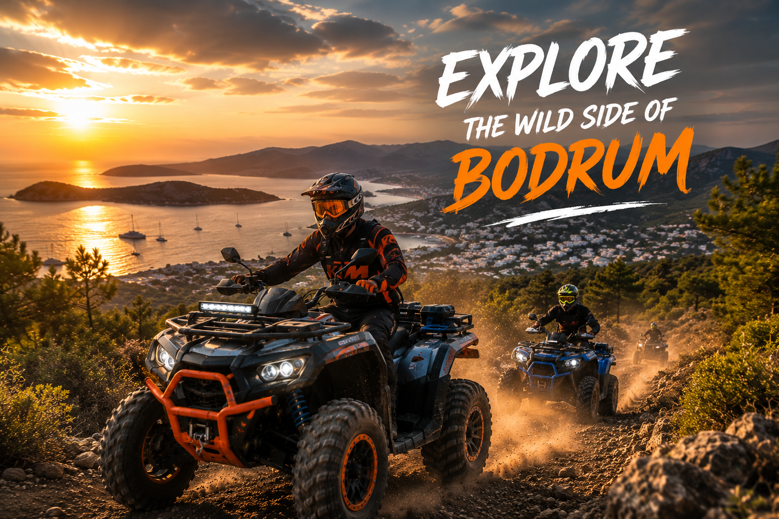 Bodrum ATV Safari Route