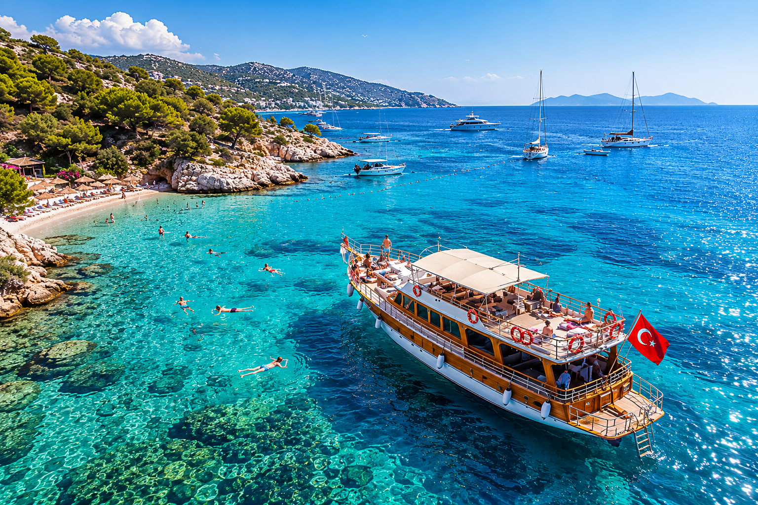 Bodrum Boat Tour: Discover the Most Beautiful Bays